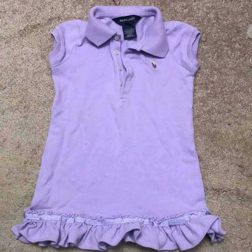Purple polo dress